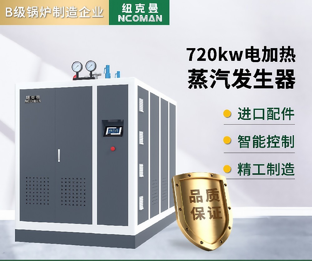 1噸 電蒸汽發(fā)生器 720kw